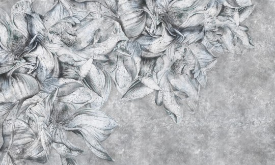 Dekorami Luxuriant 3 - mural w kwiaty