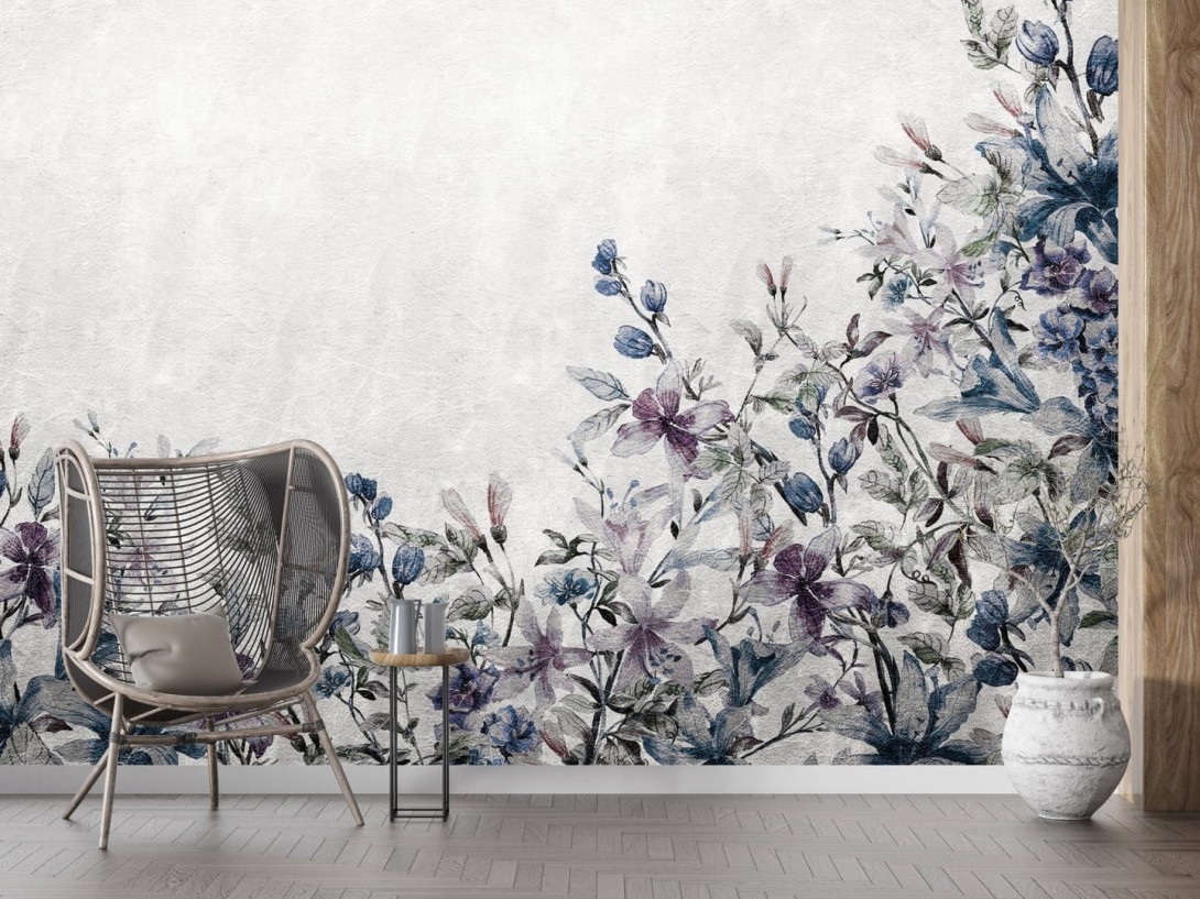 Dekorami Meadow 1 - mural w kwiaty