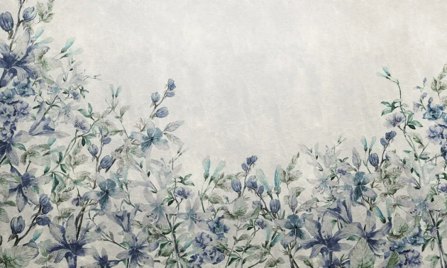 Dekorami Meadow 2 - mural w kwiaty