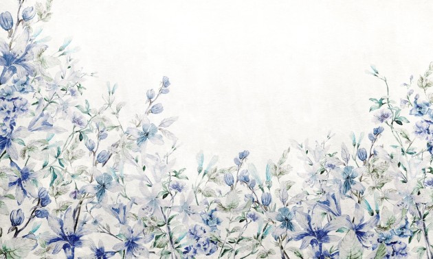 Dekorami Meadow 3 - mural w kwiaty