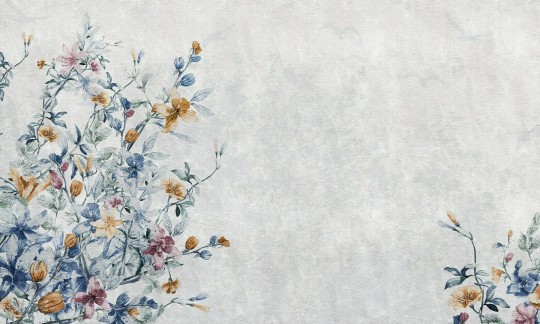 Dekorami Meadow 2 A - mural w kwiaty