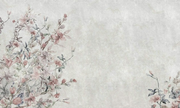 Dekorami Meadow 2 B - mural w kwiaty