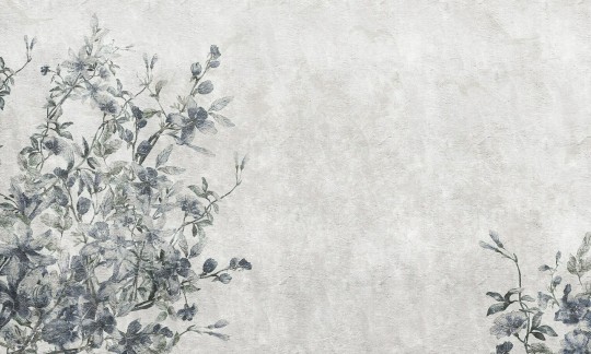 Dekorami Meadow 2 C - mural w kwiaty