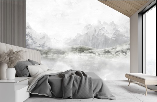 Dekorami Mellow 2 - mural z górskim krajobrazem