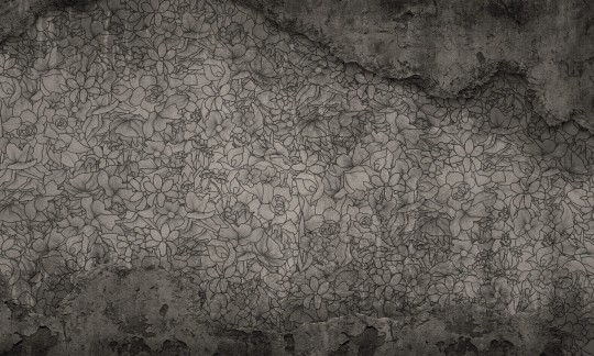 Dekorami Mille Fiori Caldo - mural w kwiaty