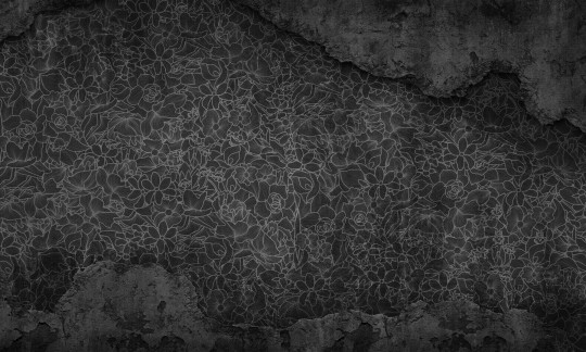 Dekorami Mille Fiori Nero - mural w kwiaty