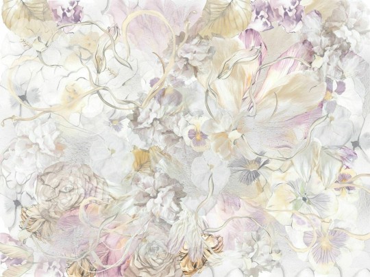 Dekorami Nonna Rosa Rosa - mural w kwiaty