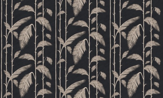 Dekorami Palm Springs - mural w liście