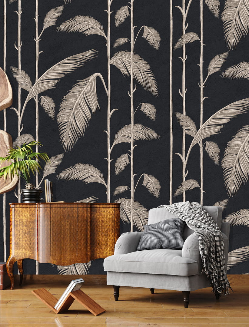 Dekorami Palm Springs 7 - mural w liście