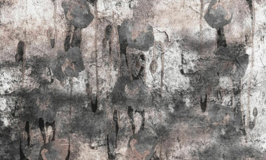 Dekorami Papavero 4 - mural z efektem postarzenia