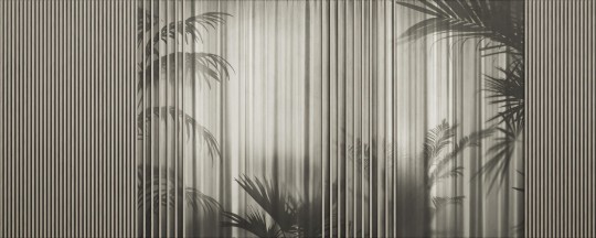 Dekorami Pavillon Taupe - mural w pionowe pasy