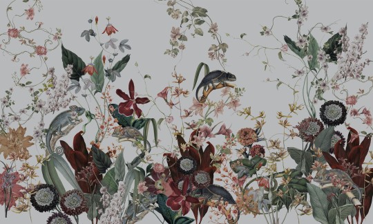 Dekorami Royal Garden Medium - mural w kwiaty