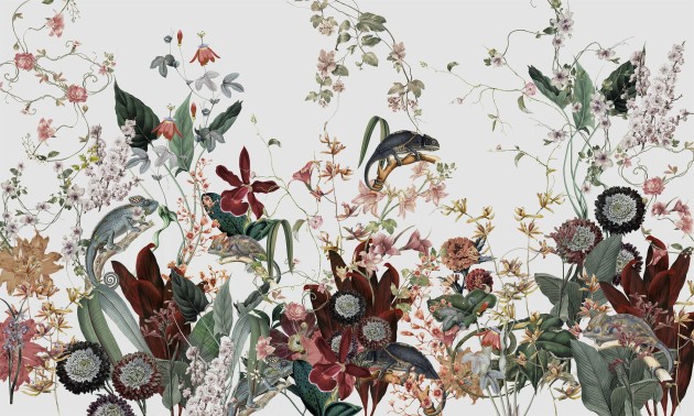 Dekorami Royal Garden Lite - mural w kwiaty