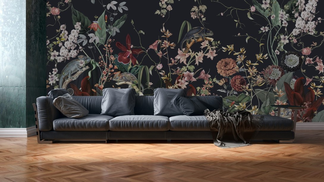 Dekorami Royal Garden Lite - mural w kwiaty