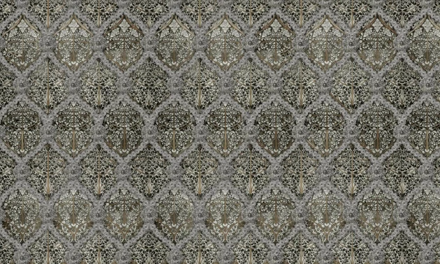 Dekorami Royal Hall 4 - mural w kwiaty