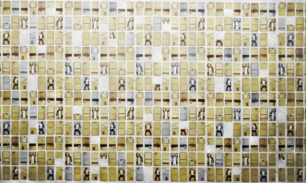 Dekorami Sousede 4 - mural mozaika