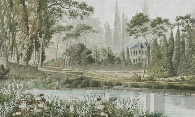 Dekorami Summer Residence 1 - mural w drzewa