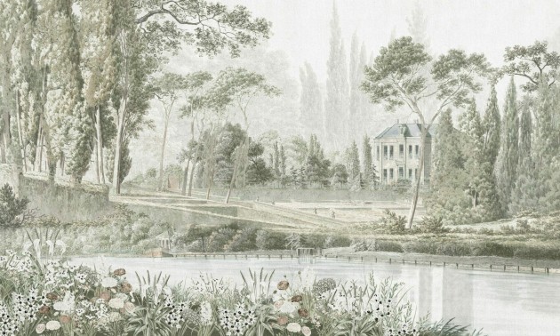 Dekorami Summer Residence 2 - mural w drzewa