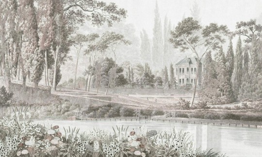 Dekorami Summer Residence 3 - mural w drzewa