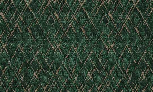 Dekorami Tessera Verde - mural w geometryczny wzór mozaikowy