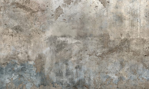 Dekorami Wabi Sabi 5 - mural postarzała ściana