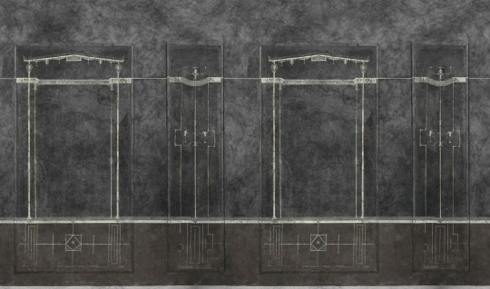 Dekorami Wonder Wall 1 - mural postarzała ściana