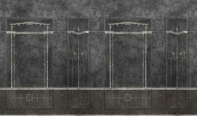 Dekorami Wonder Wall 1 - mural postarzała ściana