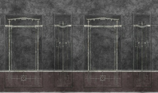 Dekorami Wonder Wall 2 - mural postarzała ściana