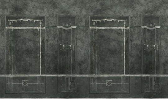Dekorami Wonder Wall 6 - mural postarzała ściana