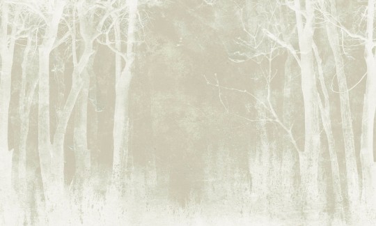 Dekorami Woody Winter - mural las