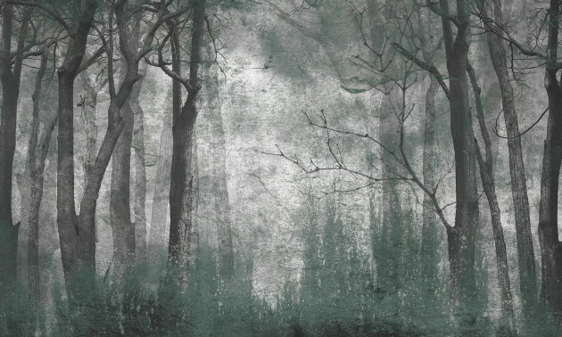 Dekorami Woody Summer - mural las