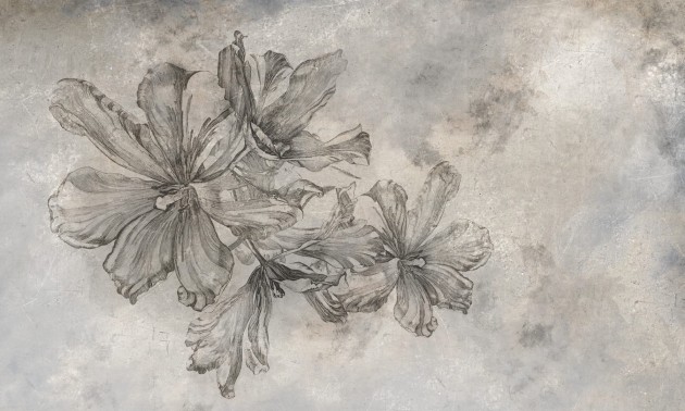 Dekorami Bailly 1 - mural w kwiaty