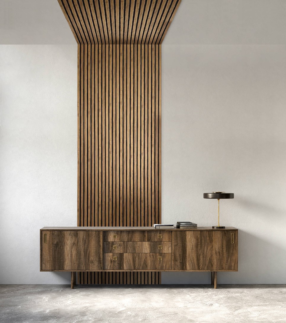 Lamele ścienne Lamelio Olmo Dąb Craft