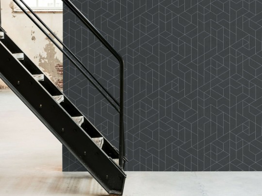 BN Walls Ambiance Axis 16531 - tapeta obiektowa w geometryczny wzór