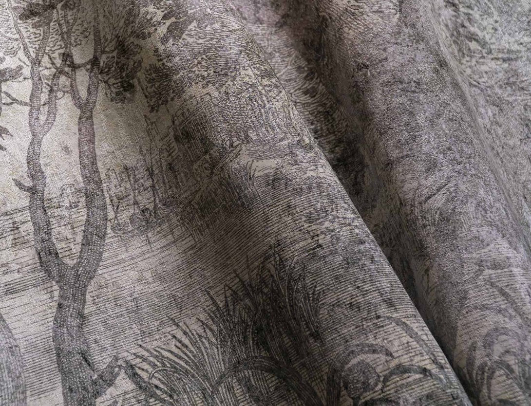 Wallcraft 605 32 2201 Elav - mural z ręcznie malowanym lasem