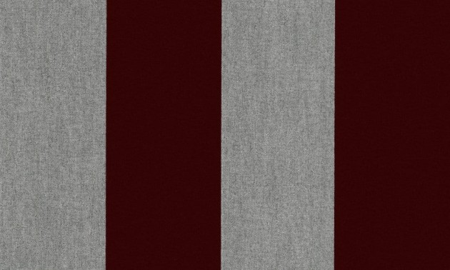 Arte 18116 Flamant Les Rayures Velvet - tapeta w welurowe szaro-czerwone pasy