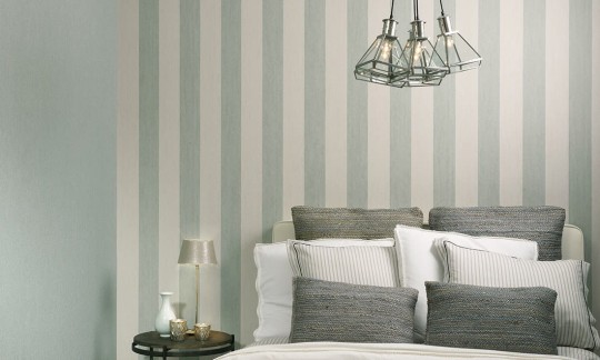 Arte 30018 Flamant Les Rayures Stripe - tapeta w biało-czarne paski