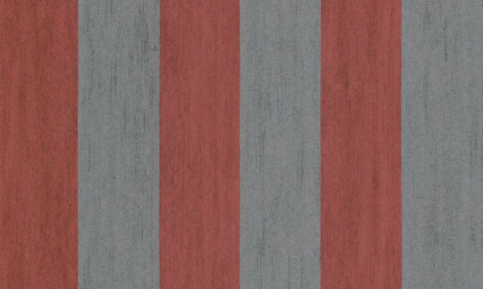Arte 30023 Flamant Les Rayures Stripe - tapeta w szaro-czerwone paski