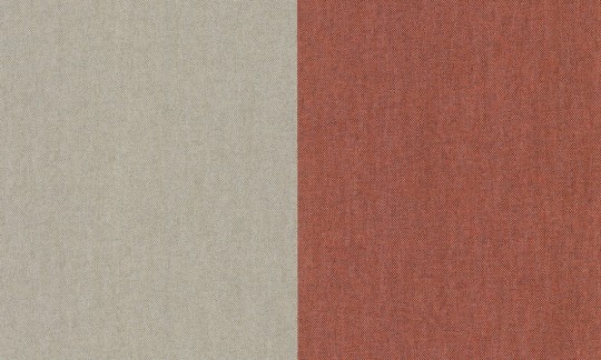 Arte 30026 Flamant Les Rayures Grand Stripe - tapeta w grube beżowo-czerwone pasy