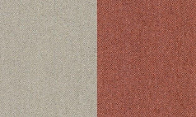 Arte 30026 Flamant Les Rayures Grand Stripe - tapeta w grube beżowo-czerwone pasy