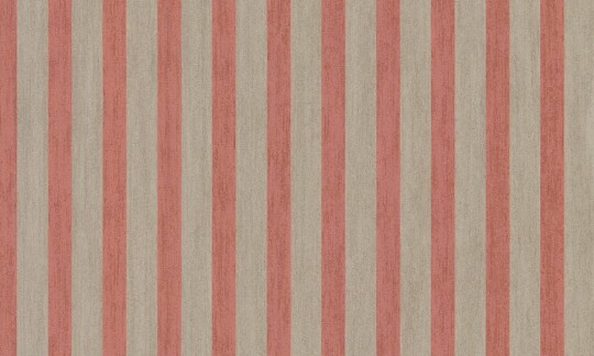 Arte 78113 Flamant Les Rayures Petite Stripe - tapeta w wąskie beżowo-czerwone paski