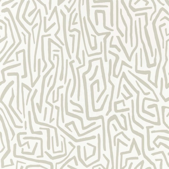 Harlequin 112831 Colour 2 Melodic STONE/AWAKENING - biało-szara tapeta z motywem geometrycznym