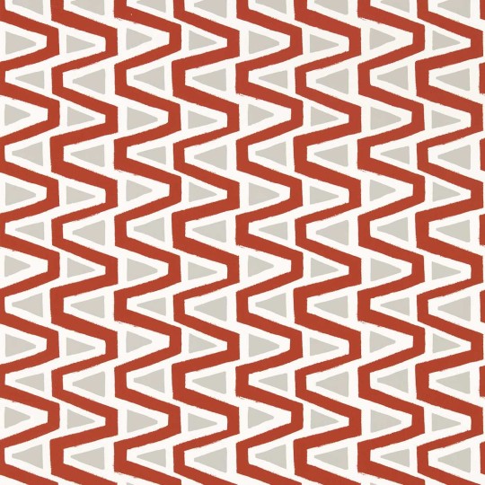 Harlequin 112833 Colour 2 Perception BRAZILLIAN ROSEWOOD/TEMPLE GREY/NEW BEGINNINGS - trójkolorowa tapeta z motywem geometrycznym