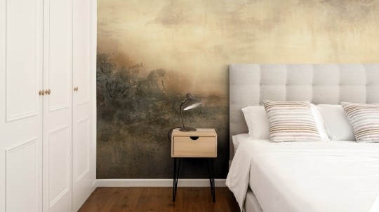 Wall Art Ristretto - mural o ziemistym kolorze