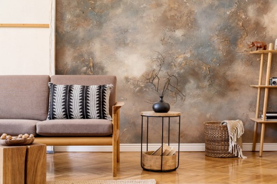 Wall Art Mocha - mural z motywem chmur