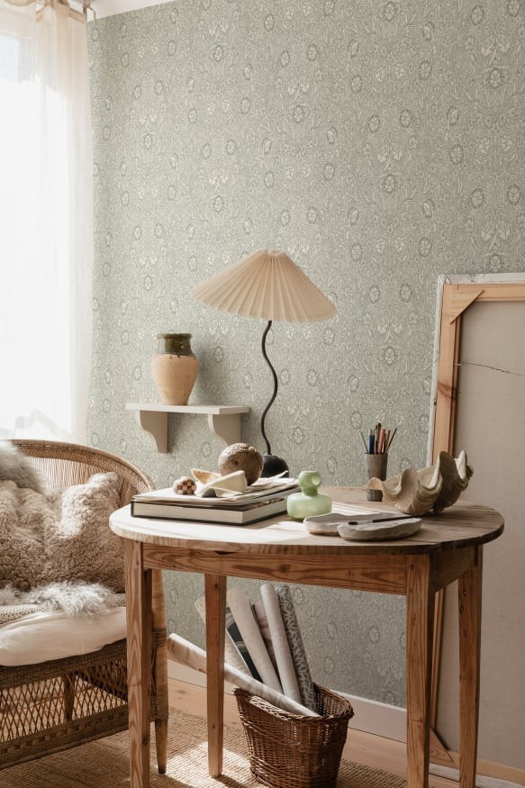Sandberg S10210 Villa Dalaro II Caroline Moss Green - tapeta botaniczna