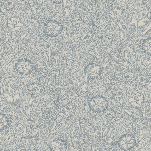 Sandberg S10227 Villa Dalaro II Caroline Indigo Blue - tapeta botaniczna