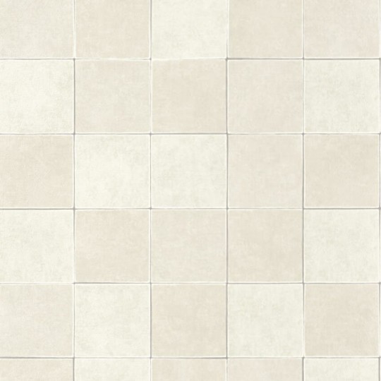 Casadeco 88100110 Minerals Zelliges Blanc Albatre - tapeta imitująca płytki ceramiczne