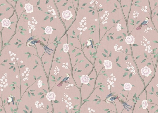 Boras Tapeter 1901 Dreamy Escape Paradise Birds - tapeta rajskie ptaki