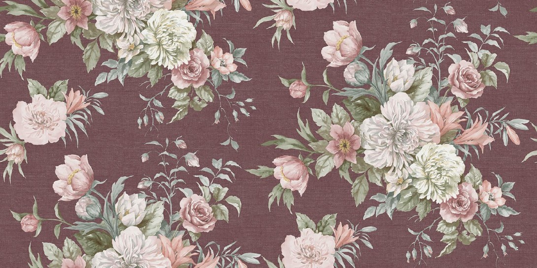 Boras Tapeter 4255 Dreamy Escape Floral Charm - tapeta z bukietami kwiatów